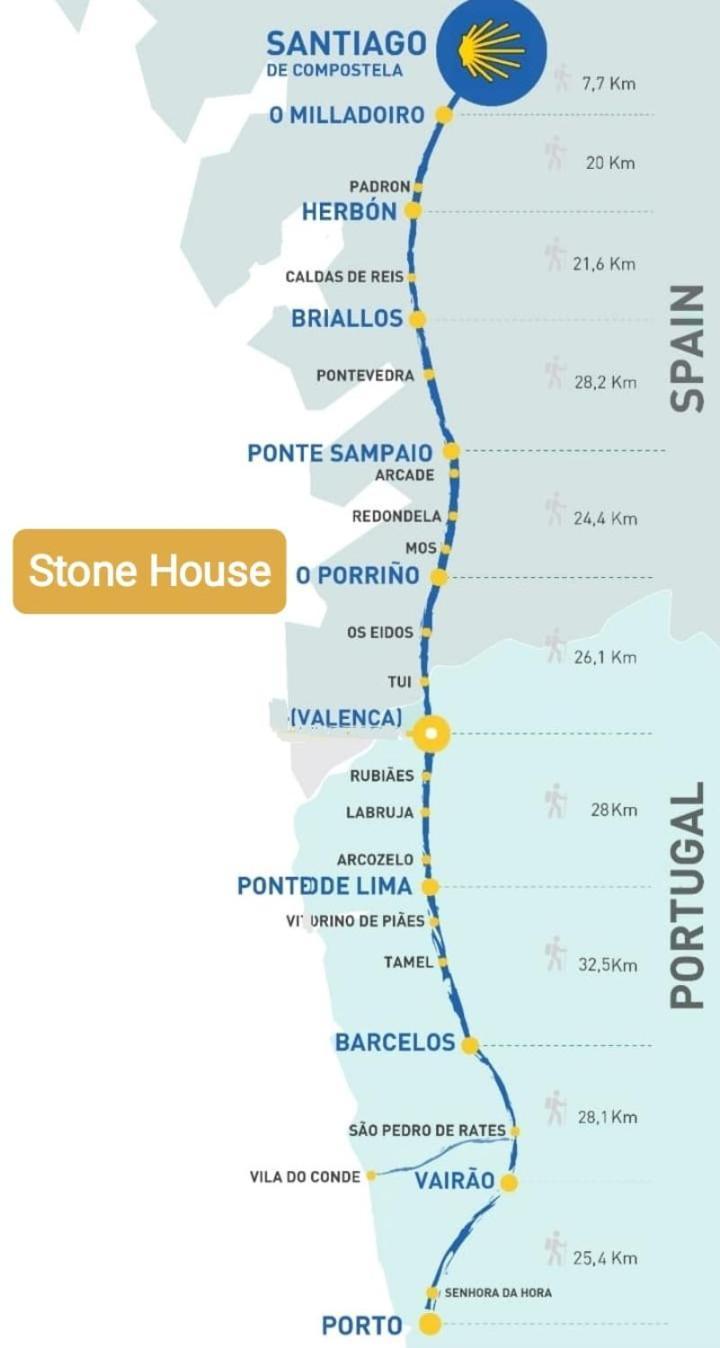 Apartamento Stone House 2 Porriño Exterior foto